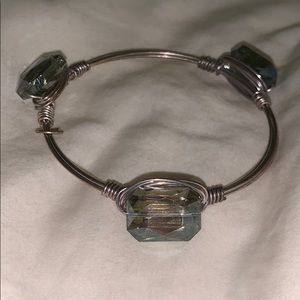 Bourbon and Bowties inspired Bangle Bracelet